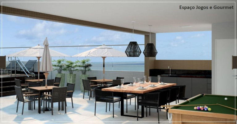 Imagem Apartamento com 1 Quarto à Venda, 52 m² em Praia Formosa - Cabedelo Imagem Apartamento com 1 Quarto à Venda, 52 m² em Praia Formosa - Cabedelo