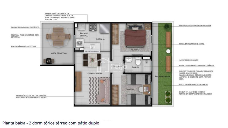 Imagem Apartamento com 2 Quartos à Venda, 38 m² em Vila Nova - Porto Alegre