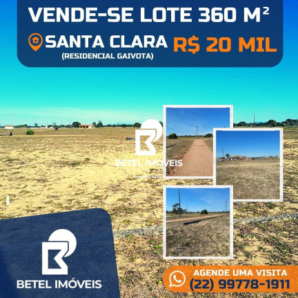 Imagem Terreno à Venda, 360 m² em Praia De Santa Clara - São Francisco De Itabapoana Imagem Terreno à Venda, 360 m² em Praia De Santa Clara - São Francisco De Itabapoana