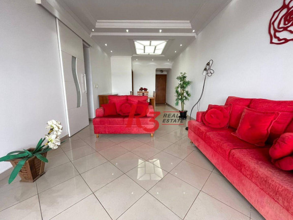 Imagem Apartamento com 3 Quartos à Venda, 137 m² em Aparecida - Santos Imagem Apartamento com 3 Quartos à Venda, 137 m² em Aparecida - Santos