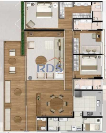 Imagem Apartamento com 3 Quartos para Alugar, 176 m² em Vila Progredior - São Paulo Imagem Apartamento com 3 Quartos para Alugar, 176 m² em Vila Progredior - São Paulo