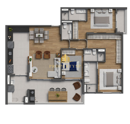 Imagem Apartamento com 2 Quartos à Venda, 120 m² em Alto Da Lapa - São Paulo