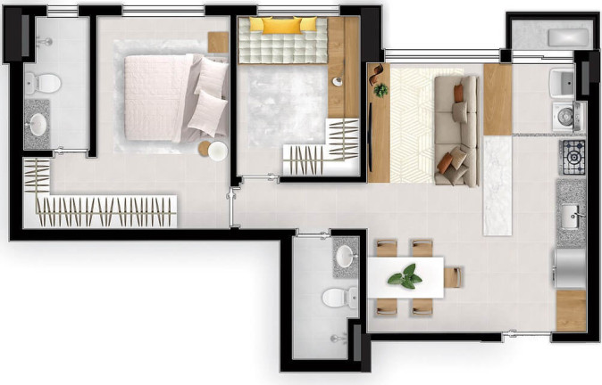 Imagem Apartamento com 3 Quartos à Venda, 88 m² em Serrinha - Goiânia Imagem Apartamento com 3 Quartos à Venda, 88 m² em Serrinha - Goiânia