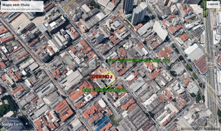 Imagem Terreno à Venda, 623 m² em Barra Funda - São Paulo Imagem Terreno à Venda, 623 m² em Barra Funda - São Paulo