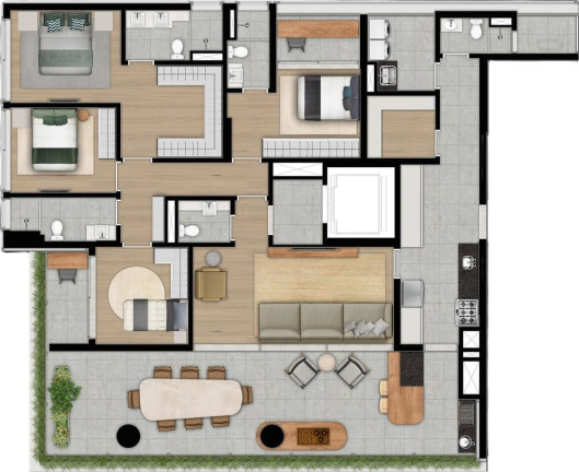 Imagem Cobertura com 4 Quartos à Venda, 384 m² em Moema - São Paulo Imagem Cobertura com 4 Quartos à Venda, 384 m² em Moema - São Paulo