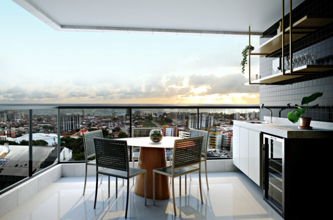Imagem Apartamento com 3 Quartos à Venda, 65 m² em Mangabeiras - Maceió
