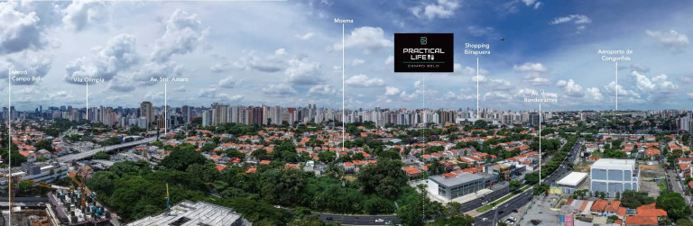 Apartamento com 2 Quartos à Venda, 69 m² em Campo Belo - São Paulo