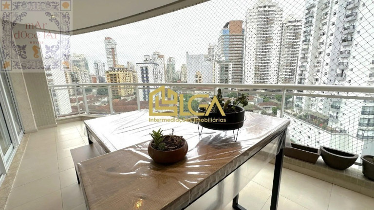 Imagem Apartamento com 3 Quartos à Venda, 117 m² em Gonzaga - Santos
