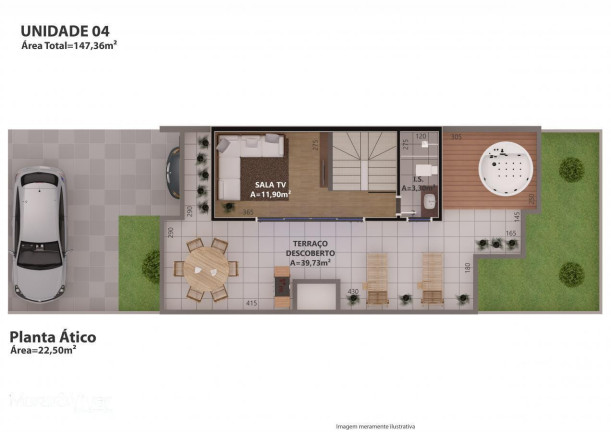 Imagem Casa com 3 Quartos à Venda, 146 m² em água Verde - Curitiba