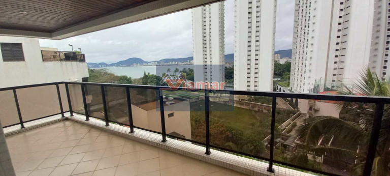Apartamento com 3 Quartos para Alugar, 120 m² em Enseada - Guarujá