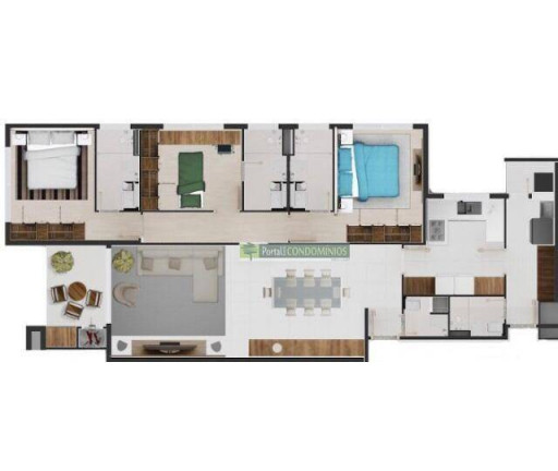 Imagem Apartamento com 4 Quartos à Venda, 250 m² em água Verde - Curitiba