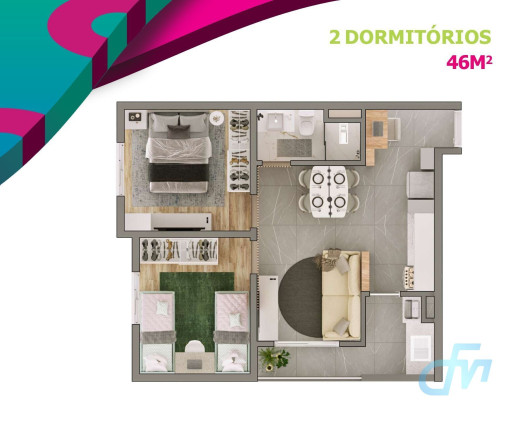 Imagem Apartamento com 2 Quartos à Venda, 46 m² em Jundiapeba - Mogi Das Cruzes Imagem Apartamento com 2 Quartos à Venda, 46 m² em Jundiapeba - Mogi Das Cruzes