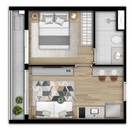 Imagem Imóvel com 1 Quarto à Venda, 29 m² em Vila Madalena - São Paulo Imagem Imóvel com 1 Quarto à Venda, 29 m² em Vila Madalena - São Paulo