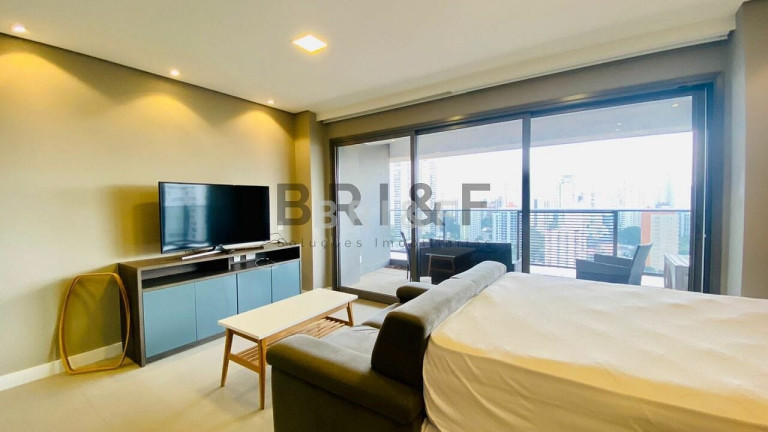 Imagem Apartamento com 1 Quarto para Alugar, 41 m² em Brooklin - São Paulo Imagem Apartamento com 1 Quarto para Alugar, 41 m² em Brooklin - São Paulo