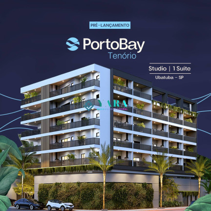 Apartamento com 1 Quarto à Venda, 45 m² em Acaraú - Ubatuba