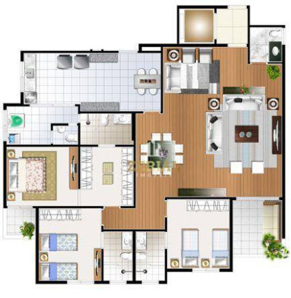 Imagem Apartamento com 3 Quartos à Venda, 155 m² em Barcelona - São Caetano Do Sul Imagem Apartamento com 3 Quartos à Venda, 155 m² em Barcelona - São Caetano Do Sul