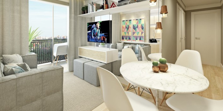 Apartamento com 2 Quartos à Venda, 43 m² em Jardim Três Irmãos - Taboão Da Serra