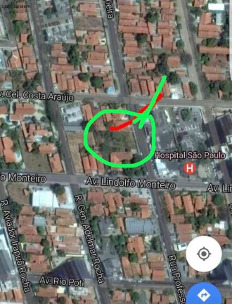 Imagem Terreno à Venda, 1.425 m² em Fátima - Teresina Imagem Terreno à Venda, 1.425 m² em Fátima - Teresina
