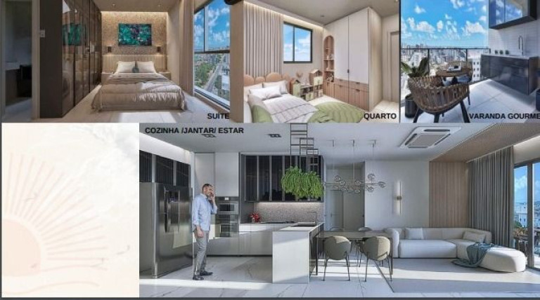 Imagem Apartamento com 3 Quartos à Venda, 76 m² em Intermares - Cabedelo Imagem Apartamento com 3 Quartos à Venda, 76 m² em Intermares - Cabedelo