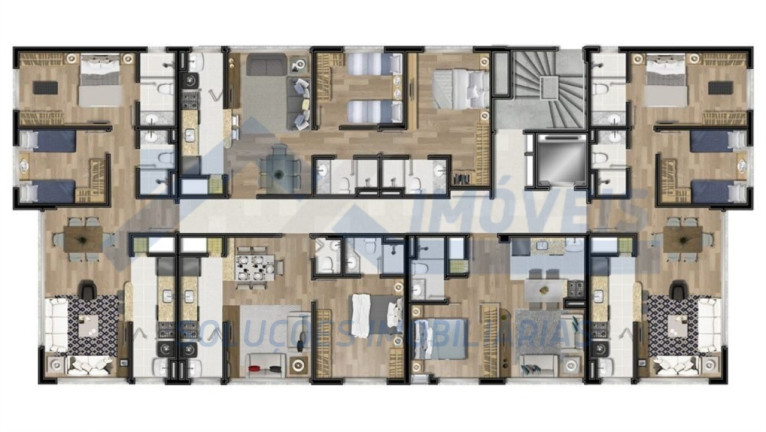 Imagem Apartamento com 2 Quartos à Venda, 60 m² em Bom Fim - Porto Alegre Imagem Apartamento com 2 Quartos à Venda, 60 m² em Bom Fim - Porto Alegre