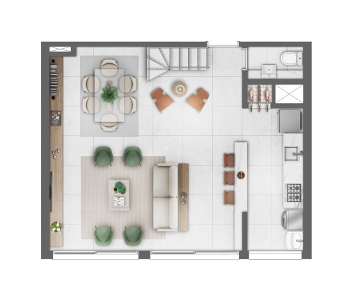 Imagem Apartamento com 2 Quartos à Venda, 82 m² em Centro - Torres