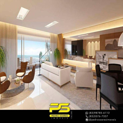 Imagem Apartamento com 3 Quartos à Venda, 157 m² em Altiplano Cabo Branco - João Pessoa