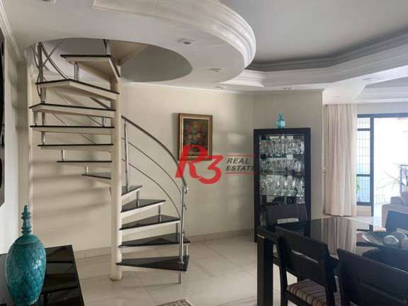 Imagem Cobertura com 3 Quartos à Venda, 260 m² em Boqueirão - Santos Imagem Cobertura com 3 Quartos à Venda, 260 m² em Boqueirão - Santos