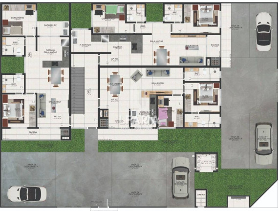 Imagem Apartamento com 2 Quartos à Venda, 69 m² em Volta Ao Mundo - Itapoá Imagem Apartamento com 2 Quartos à Venda, 69 m² em Volta Ao Mundo - Itapoá