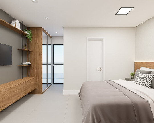 Imagem Apartamento com 1 Quarto à Venda, 24 m² em Mercês - Curitiba