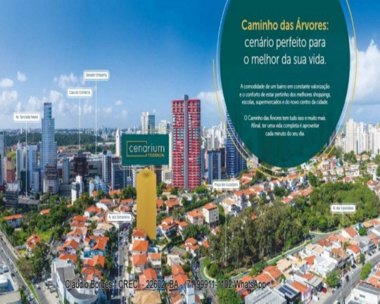 Imagem Apartamento com 2 Quartos à Venda, 72 m² em Caminho Das árvores - Salvador Imagem Apartamento com 2 Quartos à Venda, 72 m² em Caminho Das árvores - Salvador
