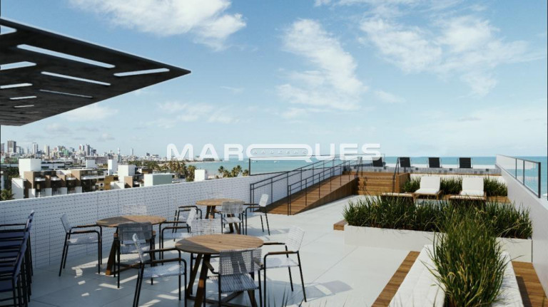 Imagem Flat à Venda, 31 m² em Cabo Branco - João Pessoa