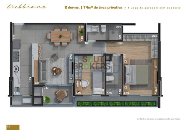 Imagem Apartamento com 3 Quartos à Venda, em Ecoville - Curitiba Imagem Apartamento com 3 Quartos à Venda, em Ecoville - Curitiba