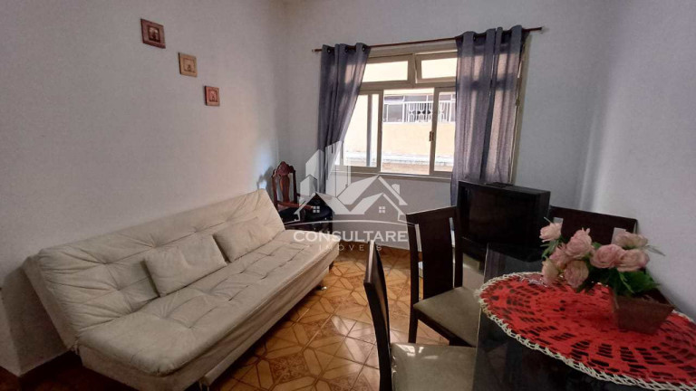 Apartamento com 1 Quarto para Alugar, 45 m² em José Menino - Santos