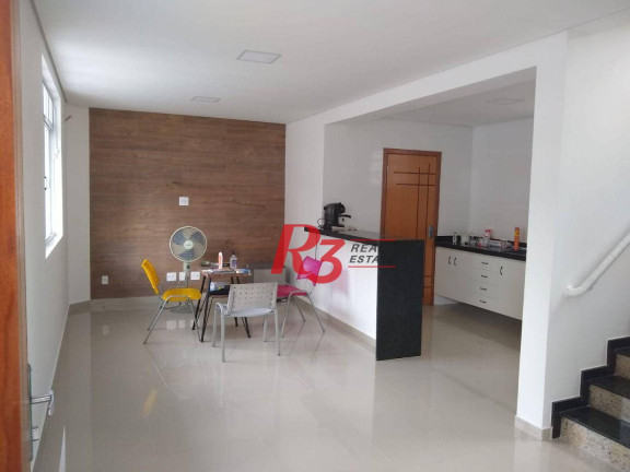 Imagem Sobrado com 3 Quartos à Venda, 100 m² em Embaré - Santos