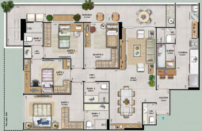 Imagem Imóvel com 4 Quartos à Venda, 136 m² em Icaraí - Niterói