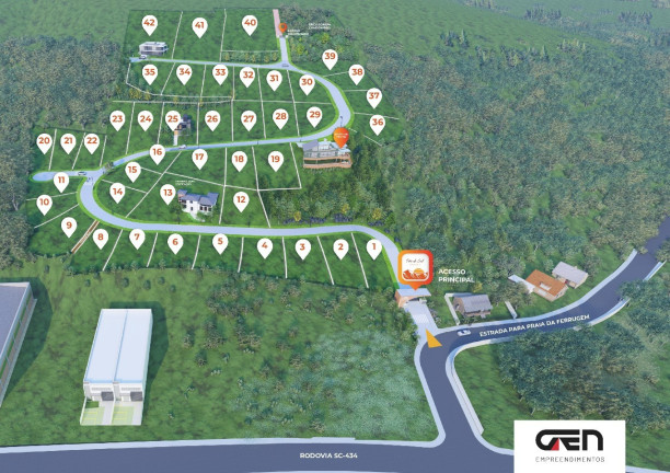 Imagem Terreno à Venda, 2.094 m² em Centro - Garopaba Imagem Terreno à Venda, 2.094 m² em Centro - Garopaba