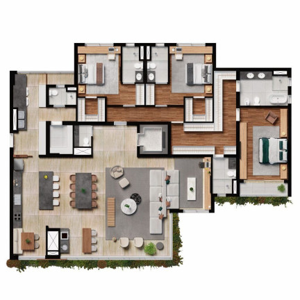Imagem Apartamento com 4 Quartos à Venda, 248 m² em Moema - São Paulo Imagem Apartamento com 4 Quartos à Venda, 248 m² em Moema - São Paulo