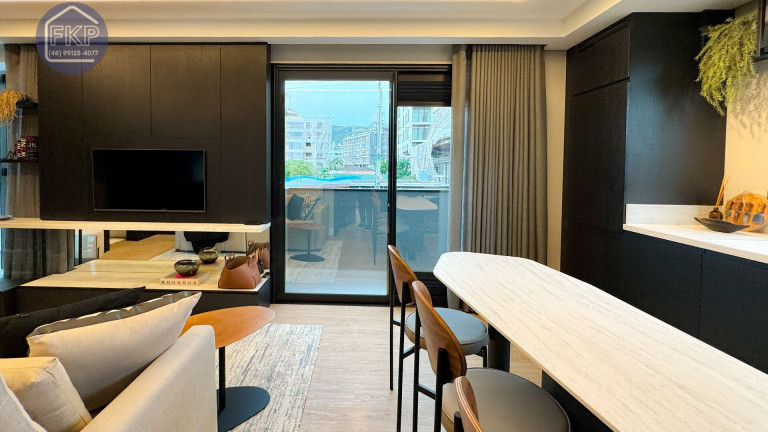 Imagem Apartamento com 1 Quarto à Venda, 50 m² em Jurerê Internacional - Florianópolis Imagem Apartamento com 1 Quarto à Venda, 50 m² em Jurerê Internacional - Florianópolis