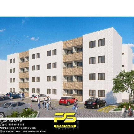 Imagem Apartamento com 2 Quartos à Venda, 53 m² em Bancários - João Pessoa