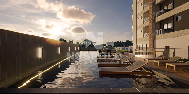 Imagem Apartamento com 1 Quarto à Venda, 77 m² em Praia Brava - Itajai