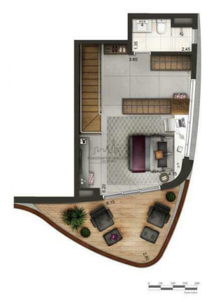 Imagem Apartamento com 1 Quarto à Venda, 46 m² em Itaim Bibi - São Paulo Imagem Apartamento com 1 Quarto à Venda, 46 m² em Itaim Bibi - São Paulo