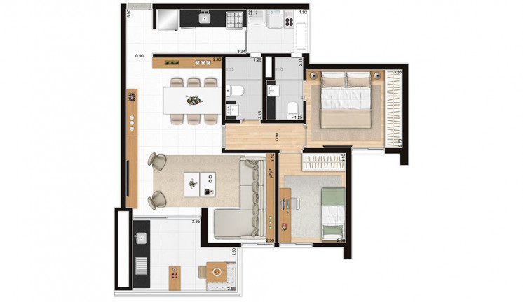 Imagem Apartamento com 3 Quartos à Venda, 75 m² em Perdizes - São Paulo Imagem Apartamento com 3 Quartos à Venda, 75 m² em Perdizes - São Paulo