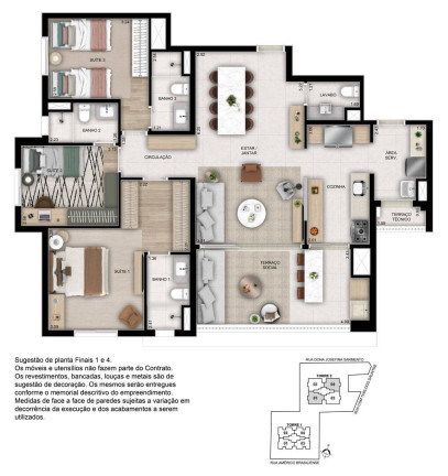Imagem Apartamento com 3 Quartos à Venda, 110 m² em Cambuí - Campinas