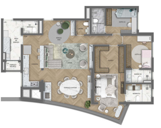 Imagem Apartamento com 4 Quartos à Venda, 136 m² em água Branca - São Paulo Imagem Apartamento com 4 Quartos à Venda, 136 m² em água Branca - São Paulo