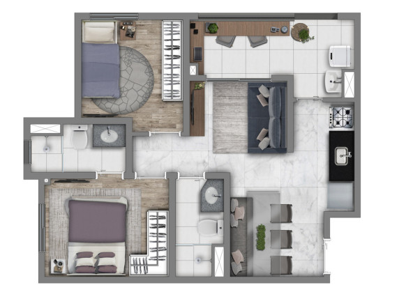 Imagem Imóvel com 3 Quartos à Venda, 55 m² em Vila Maria - São Paulo Imagem Imóvel com 3 Quartos à Venda, 55 m² em Vila Maria - São Paulo