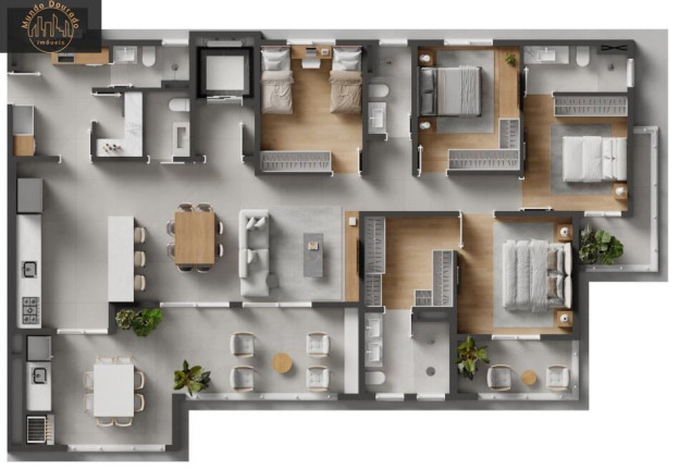 Imagem Apartamento com 4 Quartos à Venda, 195 m² em Centro - São Bernardo Do Campo Imagem Apartamento com 4 Quartos à Venda, 195 m² em Centro - São Bernardo Do Campo