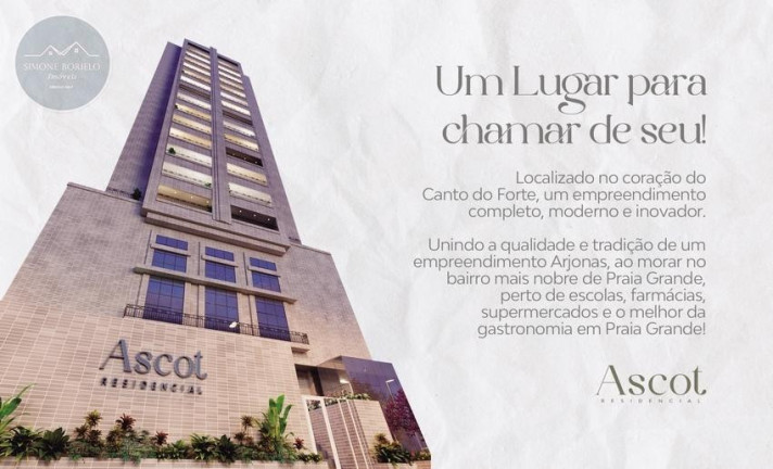 Imagem Apartamento com 2 Quartos à Venda, 87 m² em Canto Do Forte - Praia Grande