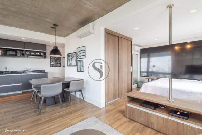 Imagem Apartamento com 1 Quarto para Alugar, 63 m² em Cidade Monções - São Paulo Imagem Apartamento com 1 Quarto para Alugar, 63 m² em Cidade Monções - São Paulo