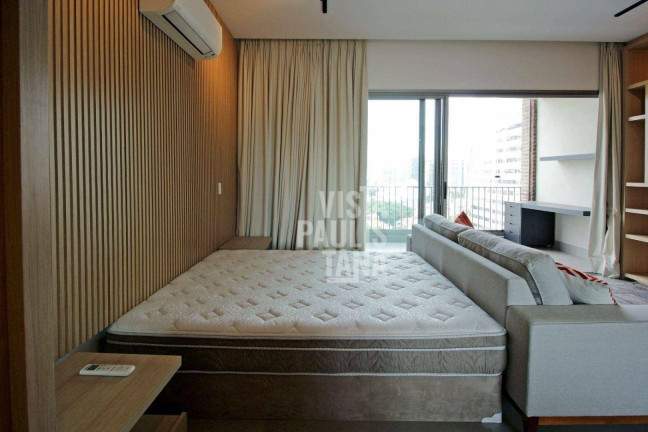 Imagem Apartamento com 1 Quarto para Alugar, 50 m² em Itaim Bibi - São Paulo Imagem Apartamento com 1 Quarto para Alugar, 50 m² em Itaim Bibi - São Paulo
