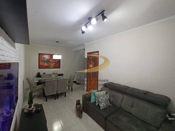 Imagem Casa de Vila com 3 Quartos à Venda, 126 m² em Estuário - Santos Imagem Casa de Vila com 3 Quartos à Venda, 126 m² em Estuário - Santos